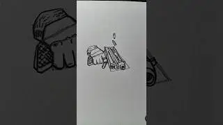how to draw gun #art #drawing #tutorial #sketch