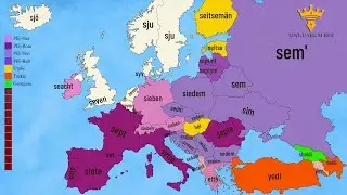 Numbers Across 42 European Languages | European Languages Comparison