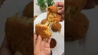 Chicken and Potato Croquettes Recipe|Chicken Cheese Balls Recipe #food #cooking #ytshorts #cheese
