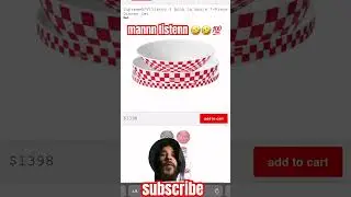 $1,400 SUPREME PLATES👀I CAN BUY A CAR FOR THAT PRICE😮&zwj;💨#shorts #youtubeshorts #explore #supreme