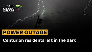 Centurion residents left in the dark