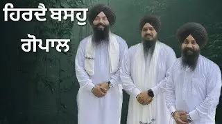 Hirde Baso Gopal । ਹਿਰਦੈ ਬਸਹੁ ਗੋਪਾਲ। Bhai Tavneet Singh Chandigarh Wale 8054099829,8360528574