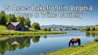 Lakefront Property in Virginia Horse & Wine Country