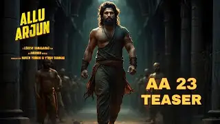AA 23 Official Teaser | Allu Arjun | Atlee | Deepika Padukone | AA 23 First look Teaser