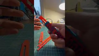 3D printed interchangeable switchblade! BambuLabs P2S #willytechnics #3dprinting #ideas
