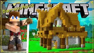 O COMEÇO DA VILA MEDIEVAL IRMANDADE - Minecraft UFC Medieval #2