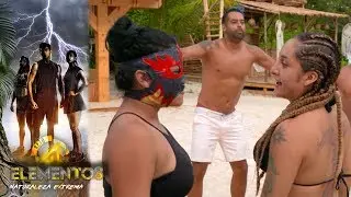 Lady Flammer Vs Diosa Quetzal se enfrentan en La Aldea | Reto 4 Elementos, segunda temporada