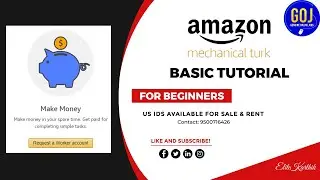 Amazon Mechanical Turk for Beginners 2024 (Tamil) | Mturk tutorials #mturk  #amazon #makemoneyonline