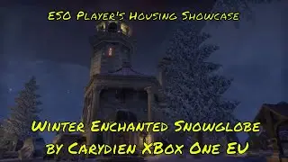 Elder Scrolls Online Player House Showcase: Winter Snowglobe by Carydien