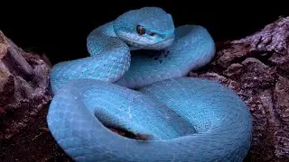 The Blue Viper: Lesser Sunda Islands Pit Viper: Indonesia, Komodo National Park: Indonesia Snakes