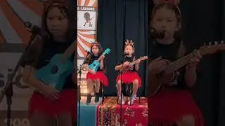 Rehearsal to Performance at Funky Beats #shorts #beginnerukulele #jinglebells