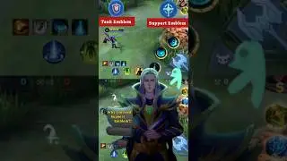 Why do you need SUPPORT emblem?!  #mobilelegends #mlbb
