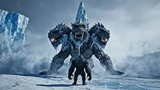ultimate king kong and the gorilla fight in the arctic showdown