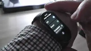 Как включить функцию Always on display на smart band 8 ?