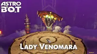 Astro Bot (PS5) - Lady Venomara BOSS Fight- 100% Walkthrough