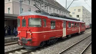 Sihltalbahn BDe 4/4 92 in Schlieren