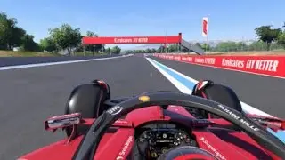 Traçado alternativo GP da França F1 22 Sem Assistência