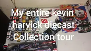 my entire kevin harvick diecast Collection