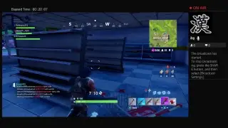 Playing fortine