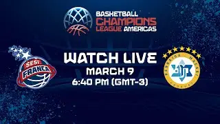 Quarter-Finals: Franca v Hebraica Macabi | Full Basketball Game | BCL Americas 2023-24