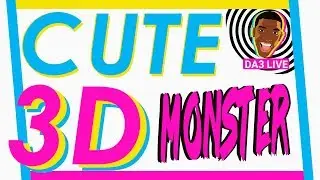 Cute 3D Monsters