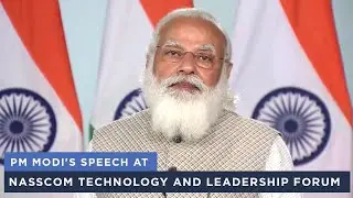 PM Modi's speech at NASSCOM Technology and Leadership Forum