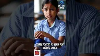 Thane School Shock: Girls Forced To Strip For Period Check | Shahapur News #PeriodCheck #shorts
