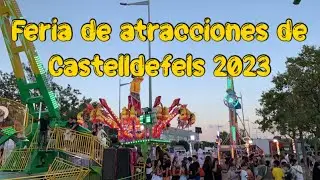 Así Era la Feria de atracciones de Castelldefels 2023