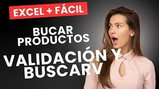 Excel Inventarios PRO: Lista Desplegable + BUSCARV para Buscar Art&iacute;culos por Clave