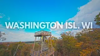 DJI 04 PRO FPV Fly-through Mountain Tower, Washington Island, Wisconsin, Fall 2025