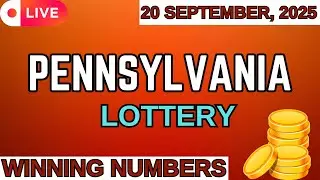 Pennsylvania Day Lottery Results For - 20 Sep, 2025 - Pick 2 - Pick 3 - Pick 4 - Pick 5 - Powerball