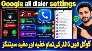 Google dialer settings