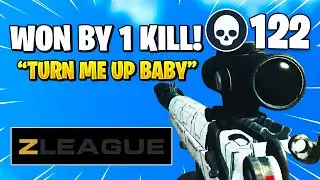 WINNING ANOTHER Z LEAGUE TOURNAMENT 122 KILLS (Warzone)