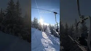 The best #feeling in the world, by far! #lift #tothetop #bestvideo #winter📍Les Portes du Soleil 🇫🇷🇨🇭