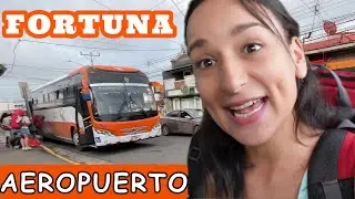 La MEJOR manera de ir desde LA FORTUNA a AEROPUERTO/SJO | Transporte Público