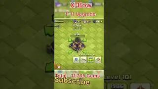 x-bow full max level upgrade