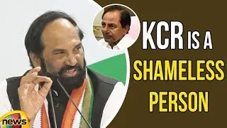 PCC Chief Uttam Kumar Reddy Controversial Comments on CM KCR | Mango News