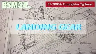 EF-2000A Eurofighter Typhoon BSM34. LANDING GEAR