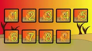 Counting Lions 1 to 10   Learn to Count Lion Numbers 1 to 10   Stories for Children Books