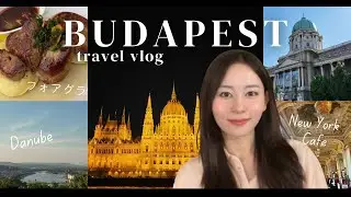 【ドナウの真珠ブダペスト🇭🇺旅vlog】絶品フォアグラ！綺麗すぎたドナウ川夜景クルーズや世界一美しいカフェNewYorkCafeなどブダペスト満喫した4日間