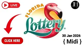 Tiraj Florida En Direct Midi 30 Jan 2026 #Lotteryflorida #resultat #FloridaMidi #boulcho