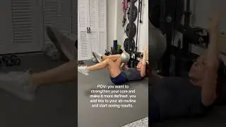 Add this to your ab routine! #abworkoutathome #advancedabworkout #athomeworkout