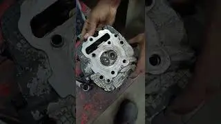 Bajaj discover 150 head #valve grinding #bike#video