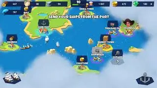 NEW UPDATE * SEAPORT * UPGRADING BUILDINGS - ANDROID GAMEPLAY