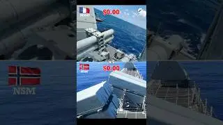 🇫🇷 Exocet MM40 vs 🇳🇴 NSM Missile Showdown &mdash; Cost per Shot Revealed!