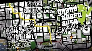INCREÍBLE!! MOD GPS QUE MARCA EL CAMINO MIDE LA DISTANCIA, NUEVO RADAR PARA GTA SA ANDROID 2024