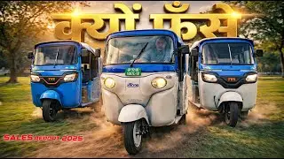 &ldquo;2025 में Electric Auto लेना = नुकसान? ये Sales Data देख लो&rdquo;||upcoming auto rickshaw in india