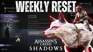 Don't miss this legendary mount! Assassins Creed Shadows Weekly Reset🔥