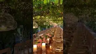 Summer forest wedding decor inspiration