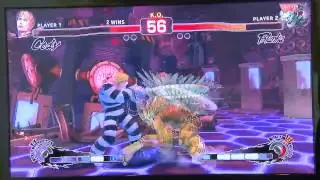 Ultimate Street Fighter 4: Blanka VS Cody - E3 2014